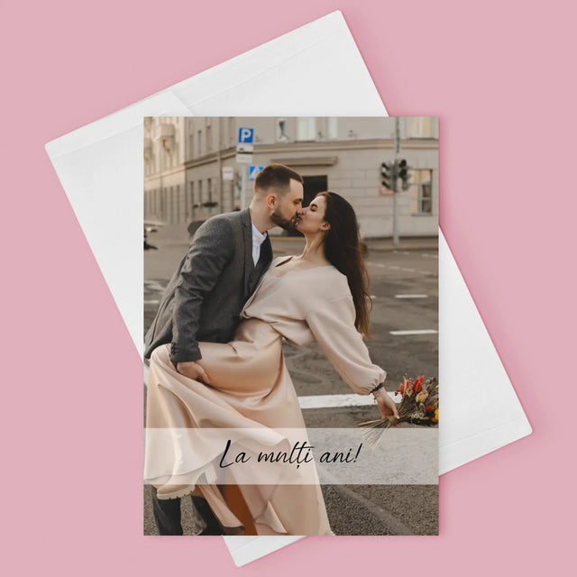 Fotografie Si Semnătură: Fotografia Ta - Card Cu Felicitări