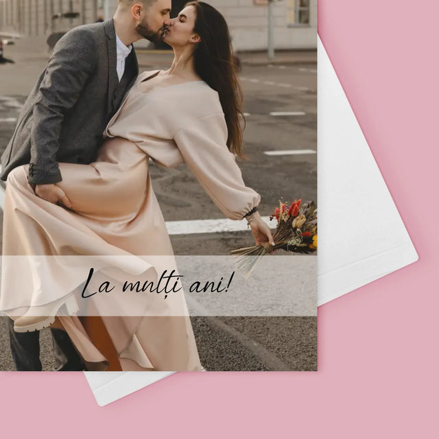 Fotografie Si Semnătură: Fotografia Ta - Card Cu Felicitări