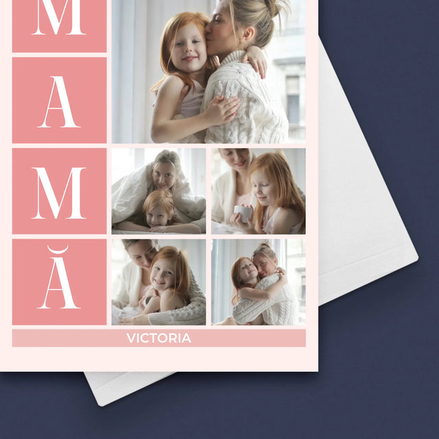 Colaj De Fotografii: Cea Mai Bună Mamă Colaj - Card Cu Felicitări