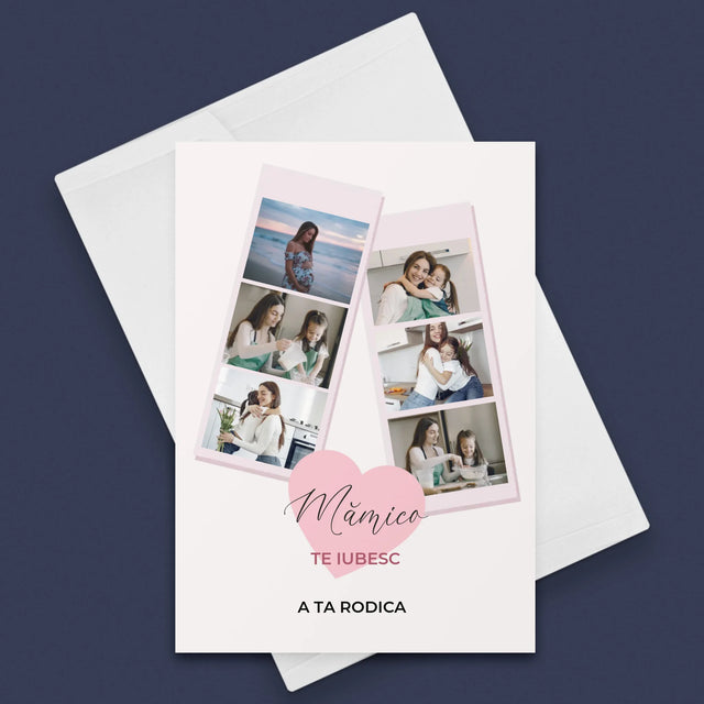 Colaj De Fotografii: Mămică - Card Cu Felicitări