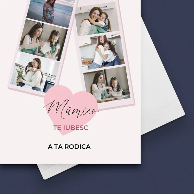 Colaj De Fotografii: Mămică - Card Cu Felicitări