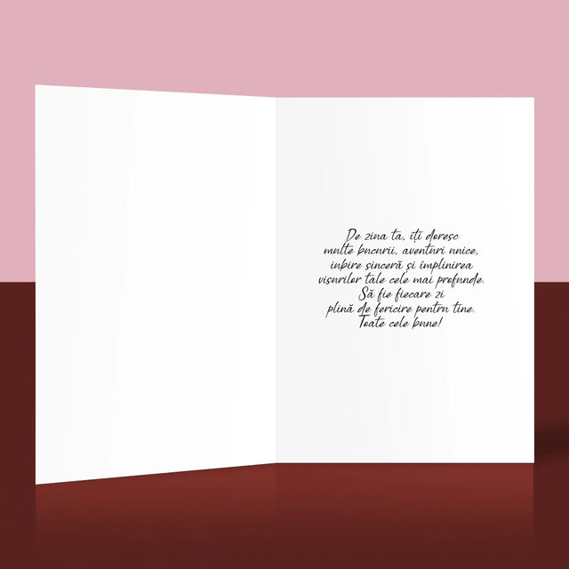 Colaj De Fotografii: Cool Femeie De Treizeci De Ani - Card Cu Felicitări