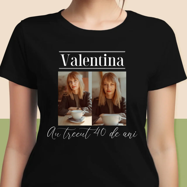 Colaj De Fotografii: Au Trecut 40 De Ani - Tricou Pentru Femei