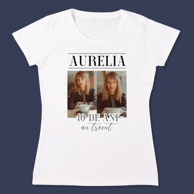 Colaj De Fotografii: Au Trecut 40 De Ani - Tricou Pentru Femei