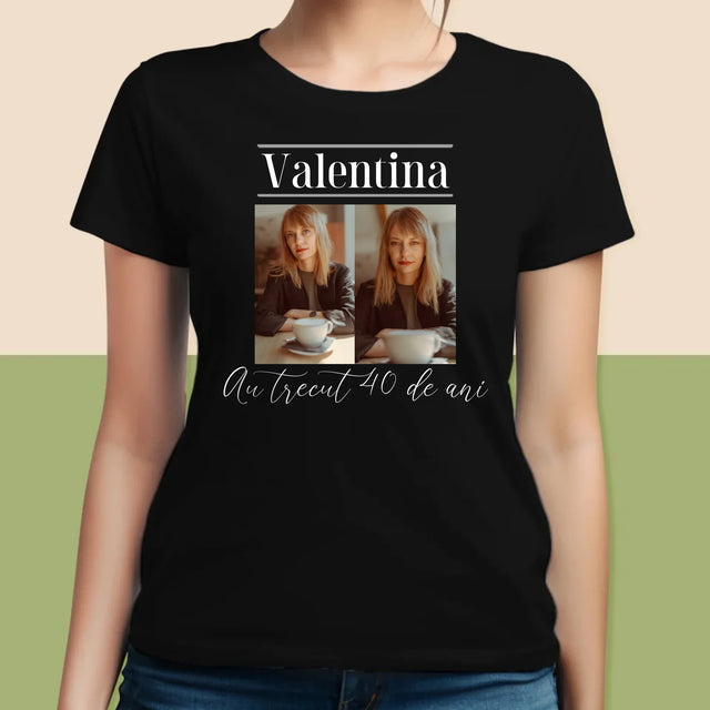 Colaj De Fotografii: Au Trecut 40 De Ani - Tricou Pentru Femei
