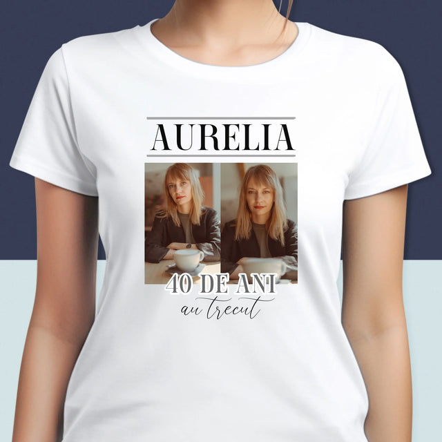 Colaj De Fotografii: Au Trecut 40 De Ani - Tricou Pentru Femei