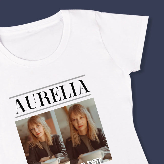 Colaj De Fotografii: Au Trecut 40 De Ani - Tricou Pentru Femei