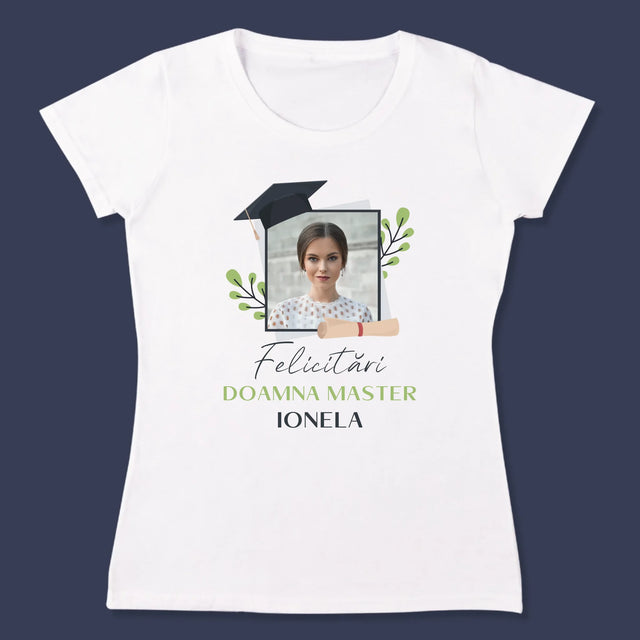 Fotografie Si Semnătură: Făcut Pentru A Preda - Tricou Pentru Femei