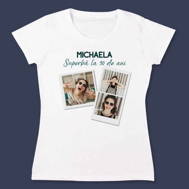 Colaj De Fotografii: Cel Mai Bun Certificat De Profesor - Tricou Pentru Femei