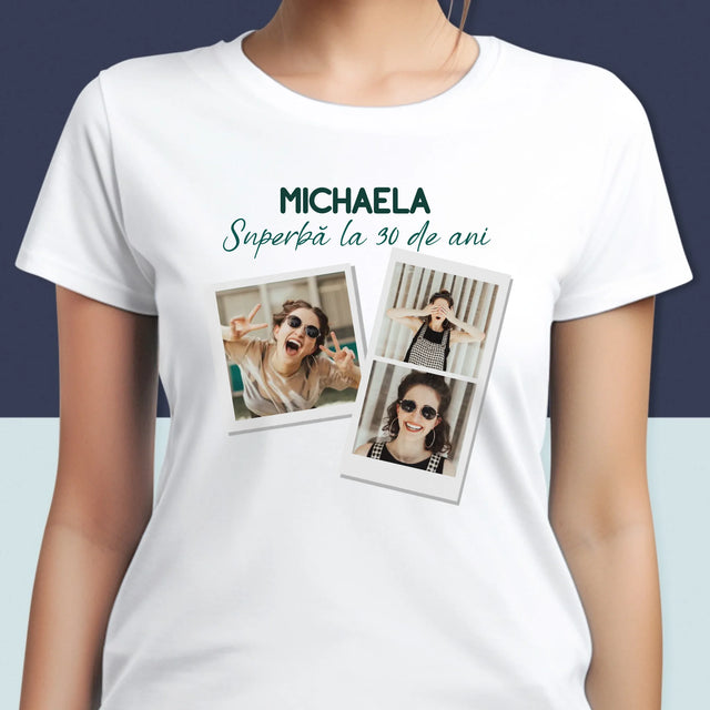 Colaj De Fotografii: Cel Mai Bun Certificat De Profesor - Tricou Pentru Femei