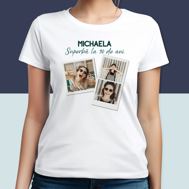 Colaj De Fotografii: Cel Mai Bun Certificat De Profesor - Tricou Pentru Femei