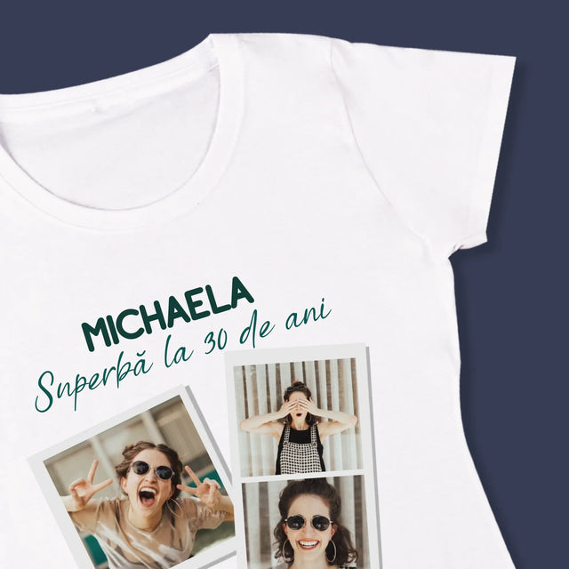 Colaj De Fotografii: Cel Mai Bun Certificat De Profesor - Tricou Pentru Femei