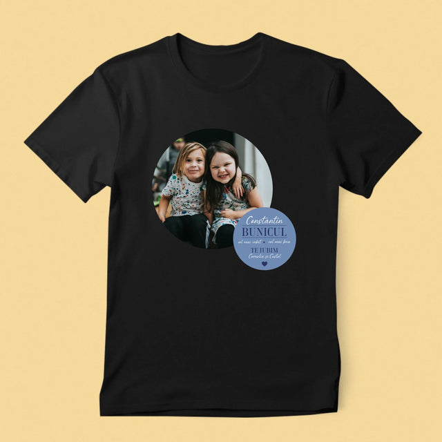 Colaj De Fotografii: Dragă Bunicul - Tricou Pentru Bărbați