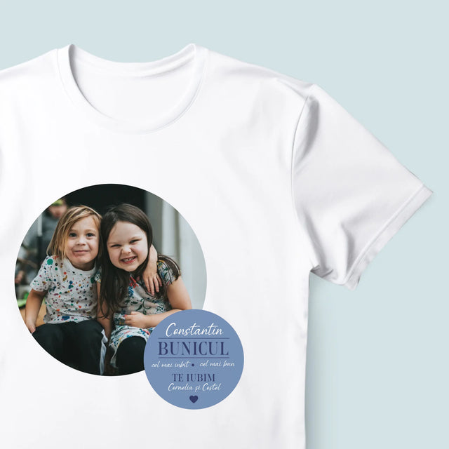 Colaj De Fotografii: Dragă Bunicul - Tricou Pentru Bărbați