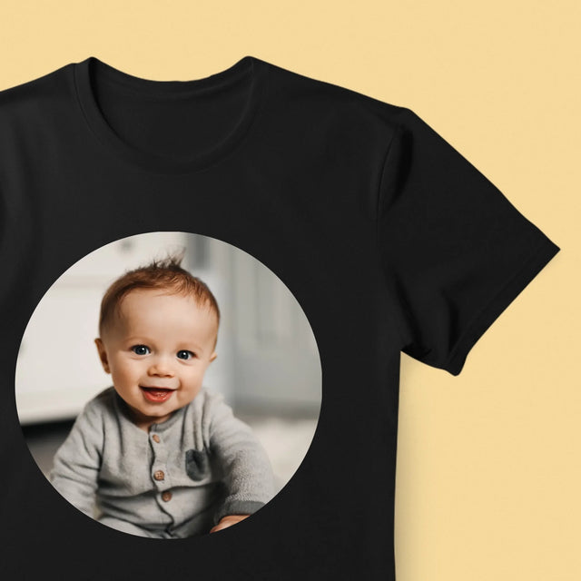 Fotografie Si Semnătură: Fotografie În Cerc - Tricou Pentru Bărbați