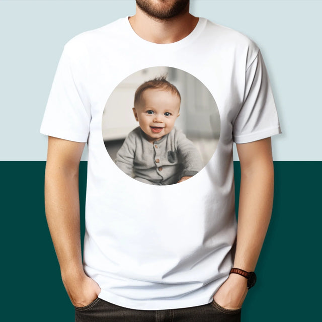 Fotografie Si Semnătură: Fotografie În Cerc - Tricou Pentru Bărbați