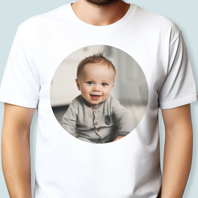 Fotografie Si Semnătură: Fotografie În Cerc - Tricou Pentru Bărbați