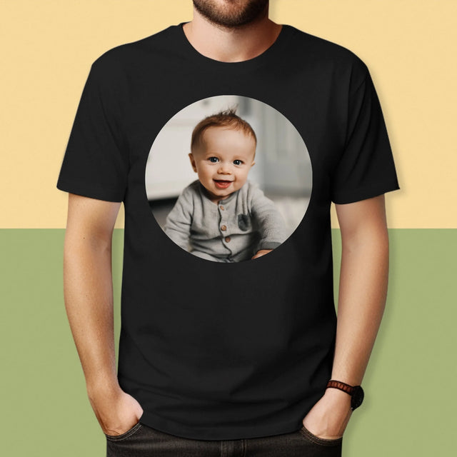 Fotografie Si Semnătură: Fotografie În Cerc - Tricou Pentru Bărbați