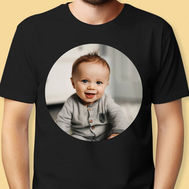 Fotografie Si Semnătură: Fotografie În Cerc - Tricou Pentru Bărbați