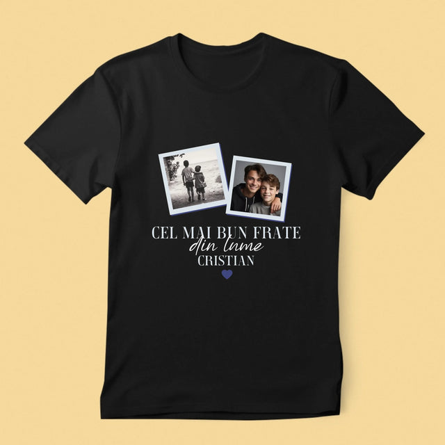Colaj De Fotografii: Cel Mai Bun Frate Din Lume - Tricou Pentru Bărbați