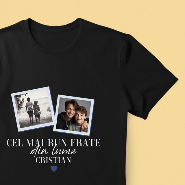Colaj De Fotografii: Cel Mai Bun Frate Din Lume - Tricou Pentru Bărbați