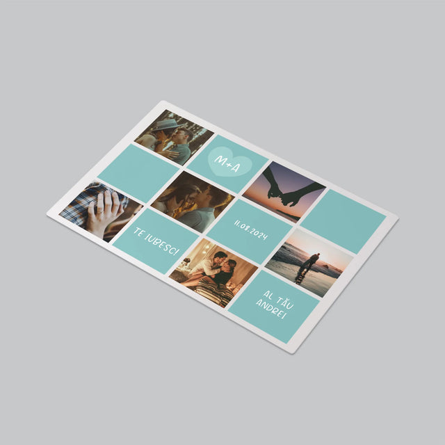 Colaj De Fotografii: Dragă Bunicul - Mapa De Birou