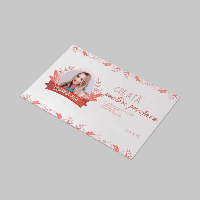 Fotografie Si Semnătură: Cerere De A Deveni Martor - Mapa De Birou