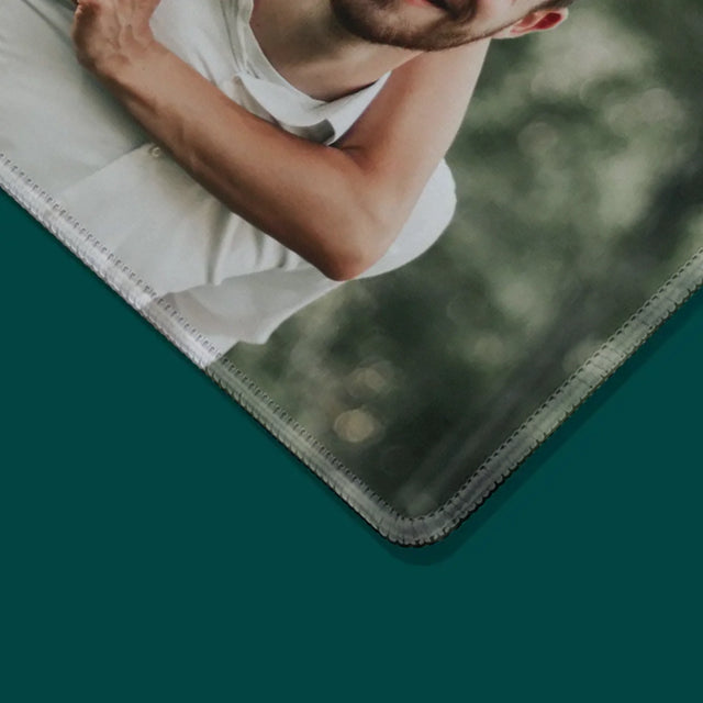 Fotografie Si Semnătură: Dragă Bunicul - Mouse Pad