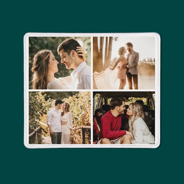 Colaj De Fotografii: 4 Fotografii - Mouse Pad