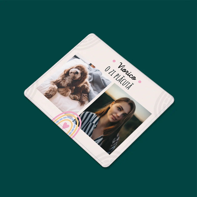 Colaj foto: Să aveți o zi frumoasă - Mouse Pad | RO