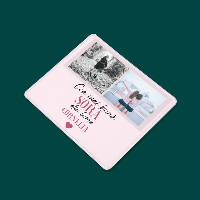 Colaj De Fotografii: Cea Mai Bună Soră - Mouse Pad