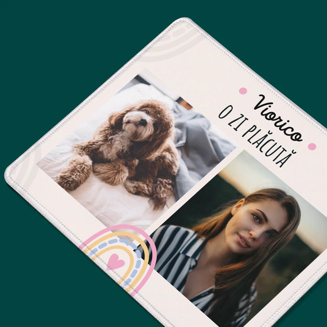 Colaj foto: Să aveți o zi frumoasă - Mouse Pad | RO