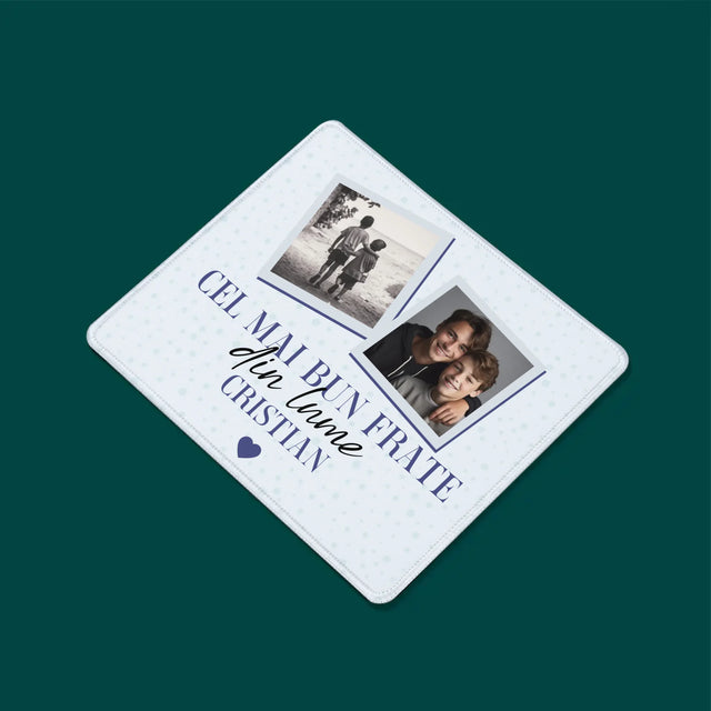 Colaj De Fotografii: Cel Mai Bun Frate Din Lume - Mouse Pad