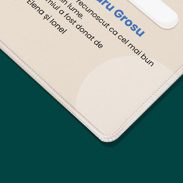 Fotografie Si Semnătură: Un Doctor Cu Inima Mare - Mouse Pad