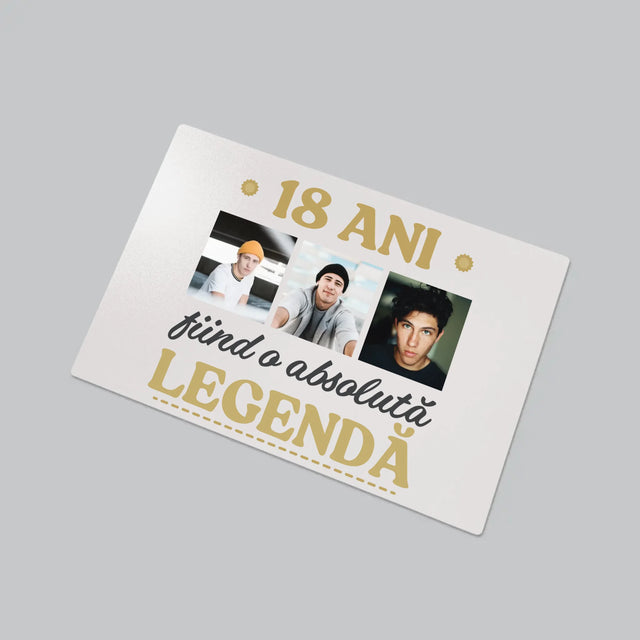 Colaj De Fotografii: 18 Ani De A Fi O Legendă - Mapa De Birou