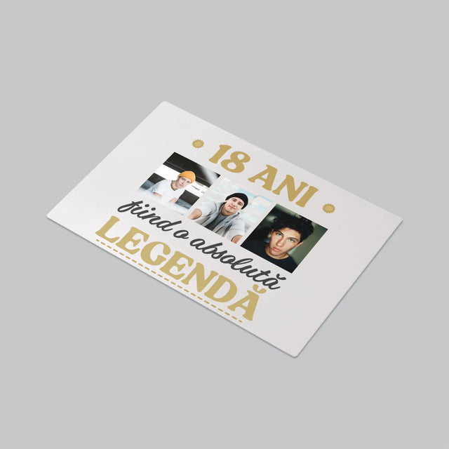 Colaj De Fotografii: 18 Ani De A Fi O Legendă - Mapa De Birou