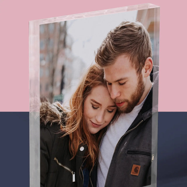 Fotografie Si Semnătură: Fotografia Ta - Bloc Acrilic