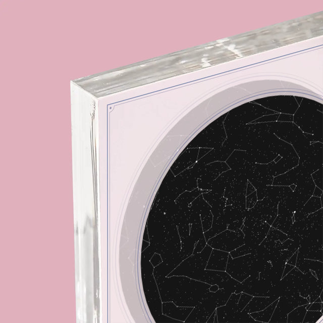 Harta Stelelor: Harta Stelelor: Sub Stele - Bloc Acrilic