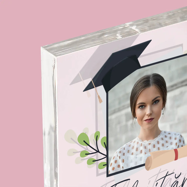 Fotografie Si Semnătură: Felicitări Master - Bloc Acrilic