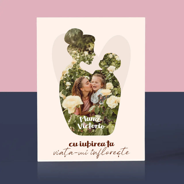 Formă Din Fotografii: Iubirea Ta - Bloc Acrilic