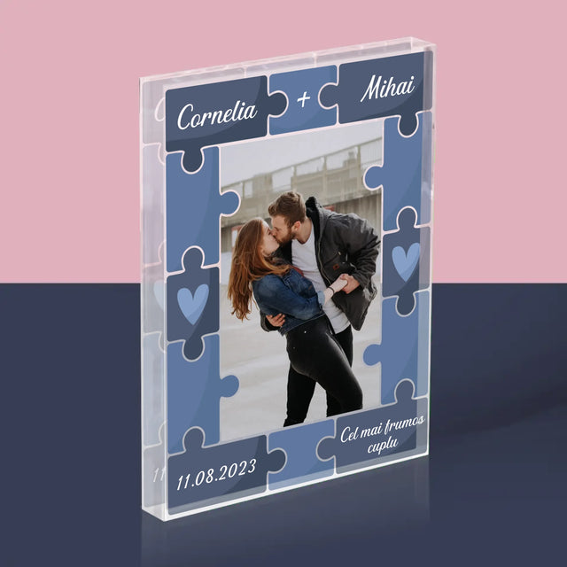 Fotografie Si Semnătură: Puzzle+Fotografie - Bloc Acrilic