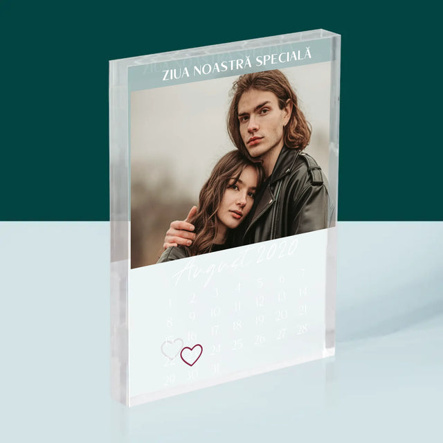 Fotografie Si Semnătură: Ziua Noastră Specială - Bloc Acrilic