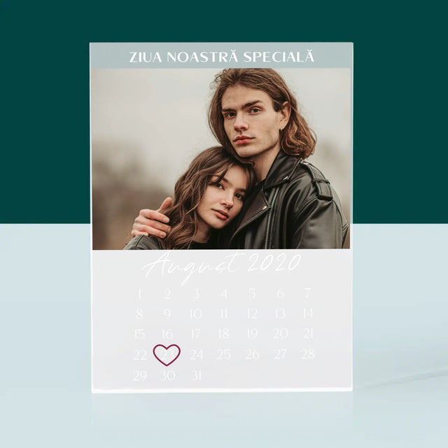 Fotografie Si Semnătură: Ziua Noastră Specială - Bloc Acrilic