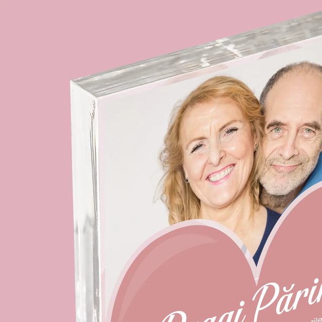 Fotografie Si Semnătură: Dragi Părinți - Bloc Acrilic