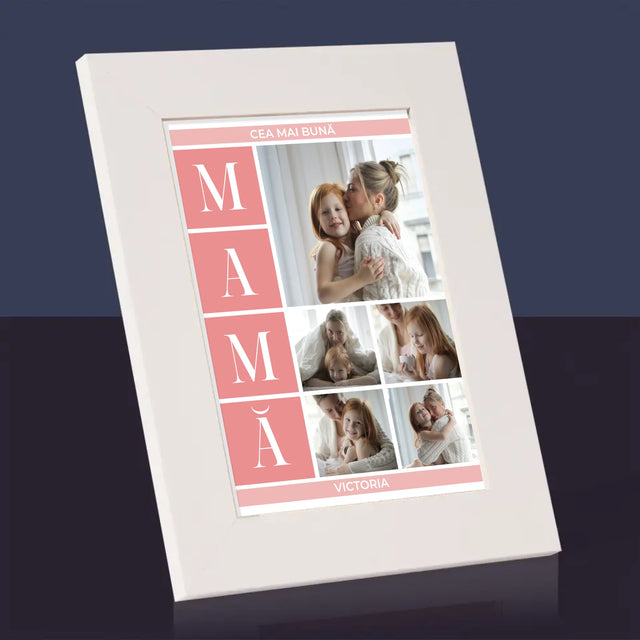 Colaj De Fotografii: Cea Mai Bună Mamă Colaj - Ramă Pentru Fotografii (Horizontală)