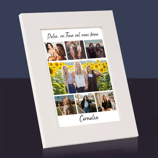 Colaj De Fotografii: Cea Mai Bună Prietenă - Ramă Pentru Fotografii (Horizontală)