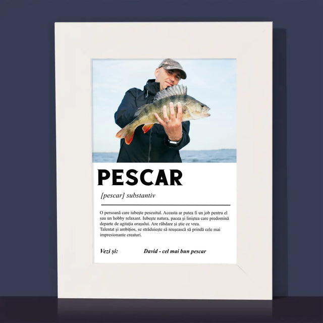 Fotografie Si Semnătură: Definiția Pescarului - Ramă Pentru Fotografii (Horizontală)