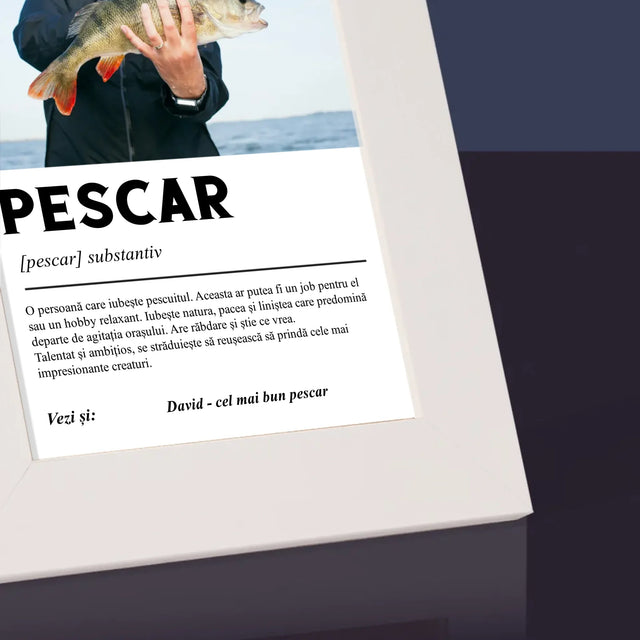 Fotografie Si Semnătură: Definiția Pescarului - Ramă Pentru Fotografii (Horizontală)