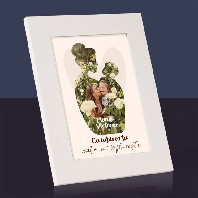 Formă Din Fotografii: Iubirea Ta - Ramă Pentru Fotografii (Horizontală)