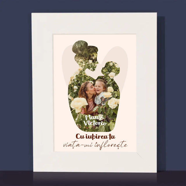 Formă Din Fotografii: Iubirea Ta - Ramă Pentru Fotografii (Horizontală)